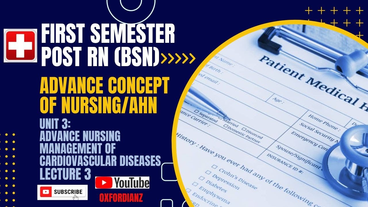 First Semester Post RN (BSN) | Advance Concept of Nursing/AHN Lec.3