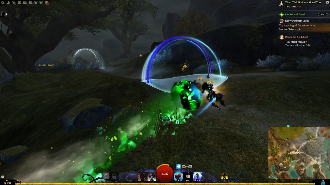 GW2 - (Roller Beetle) Time Trial: Grothmar Grand Tour [01:36.600] | Grothmar Valley