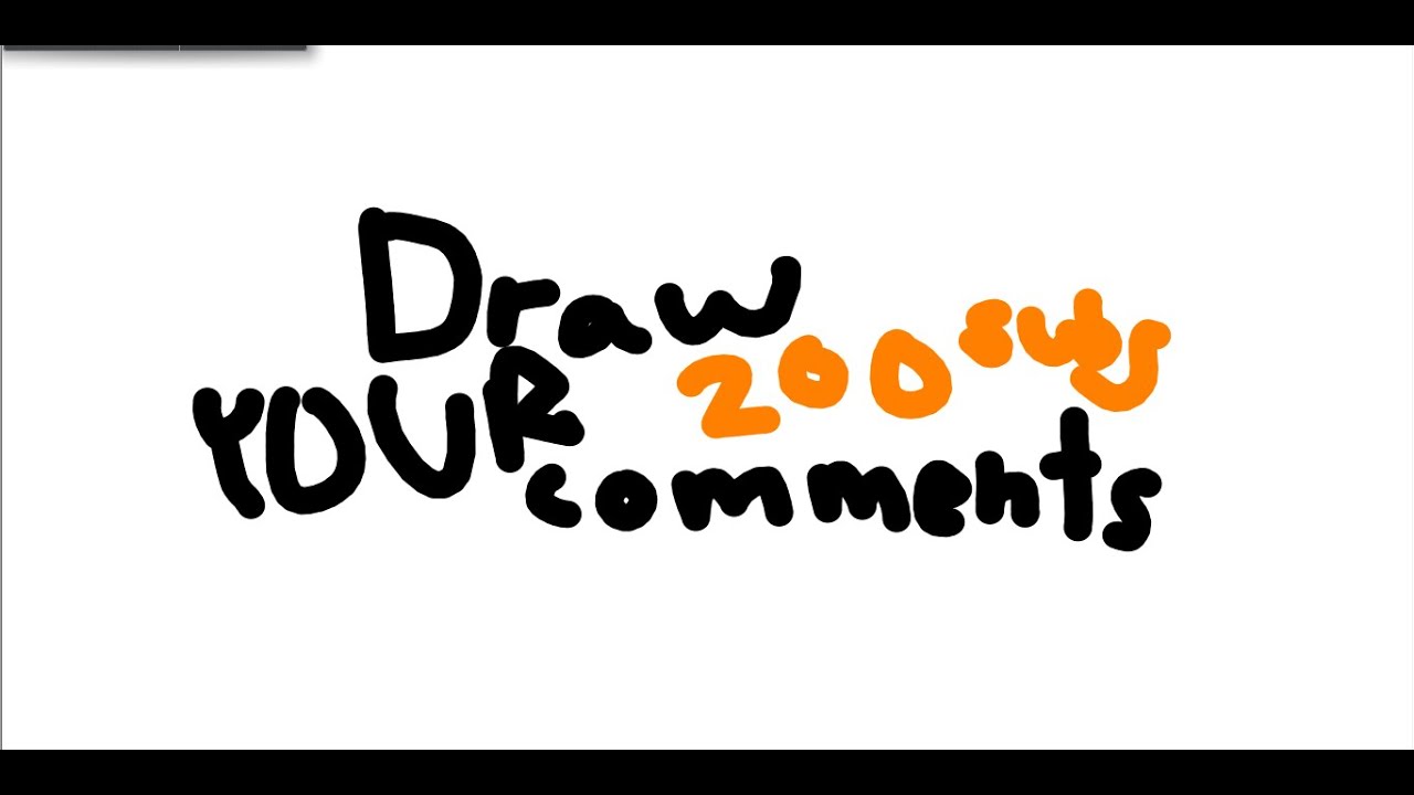 Draw Your Comments!