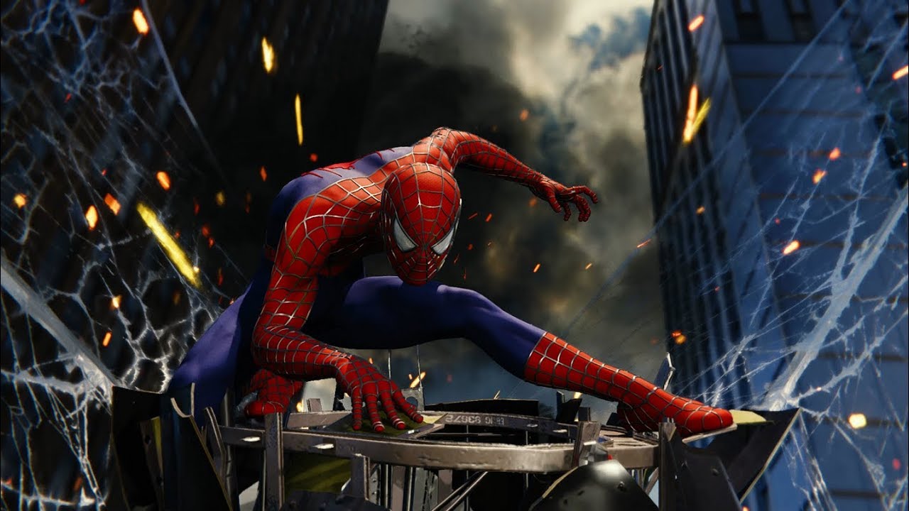 Straw, Meet Camel (Raimi Suit Walkthrough) Marvel's Spider-Man [1080p60fps]