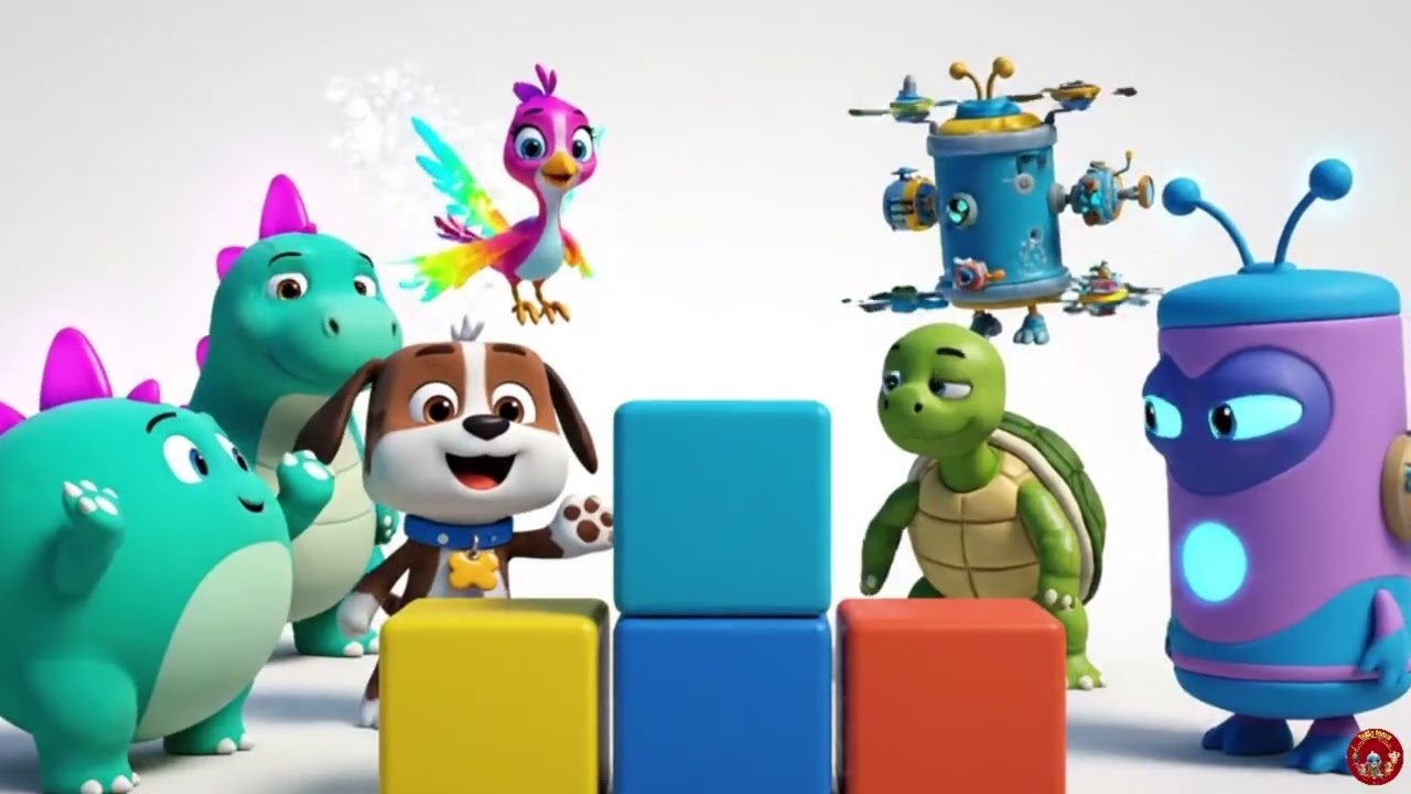 Slovak | Dobrodružstvo tvarov v detskej herni | Shape Adventure at  Kids Arcade