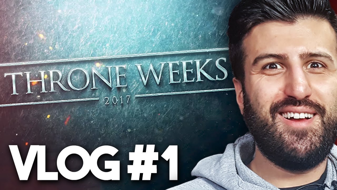 GAME OF THRONES: Road to THRONE WEEKS - Vlog #1
