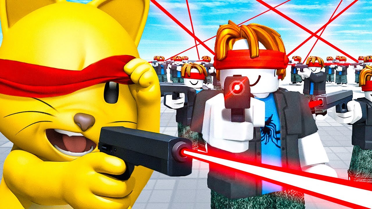 Roblox Blind Shot Is CHAOS With 100 Players..