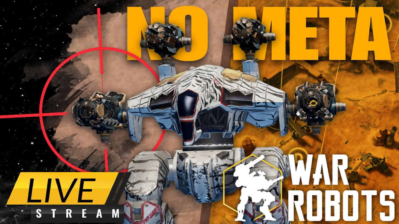 [War Robots] 5 Hours Madness With Non Meta Hangar | Extended Stream 💎 | 🔴 LIVE #wr #warrobots