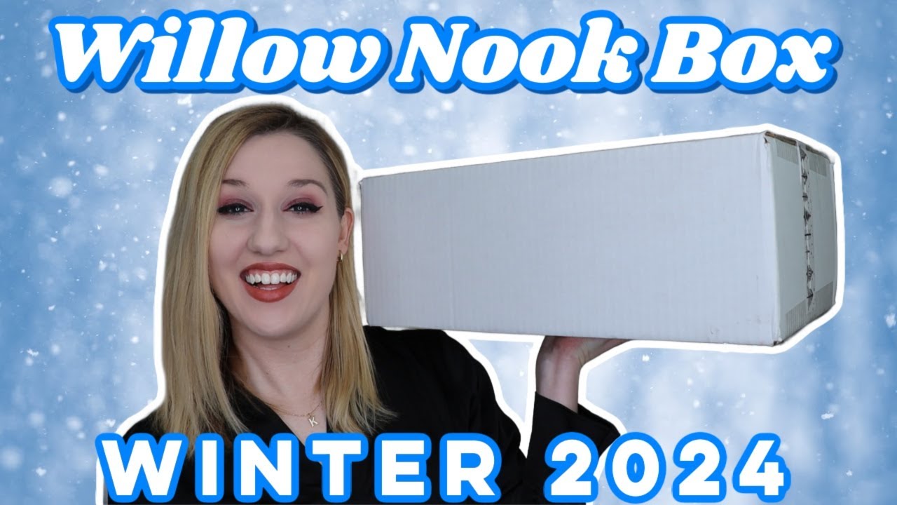 THE COZIEST WINTER BOX!! ❄️ | Willow Nook Box | Winter 2024