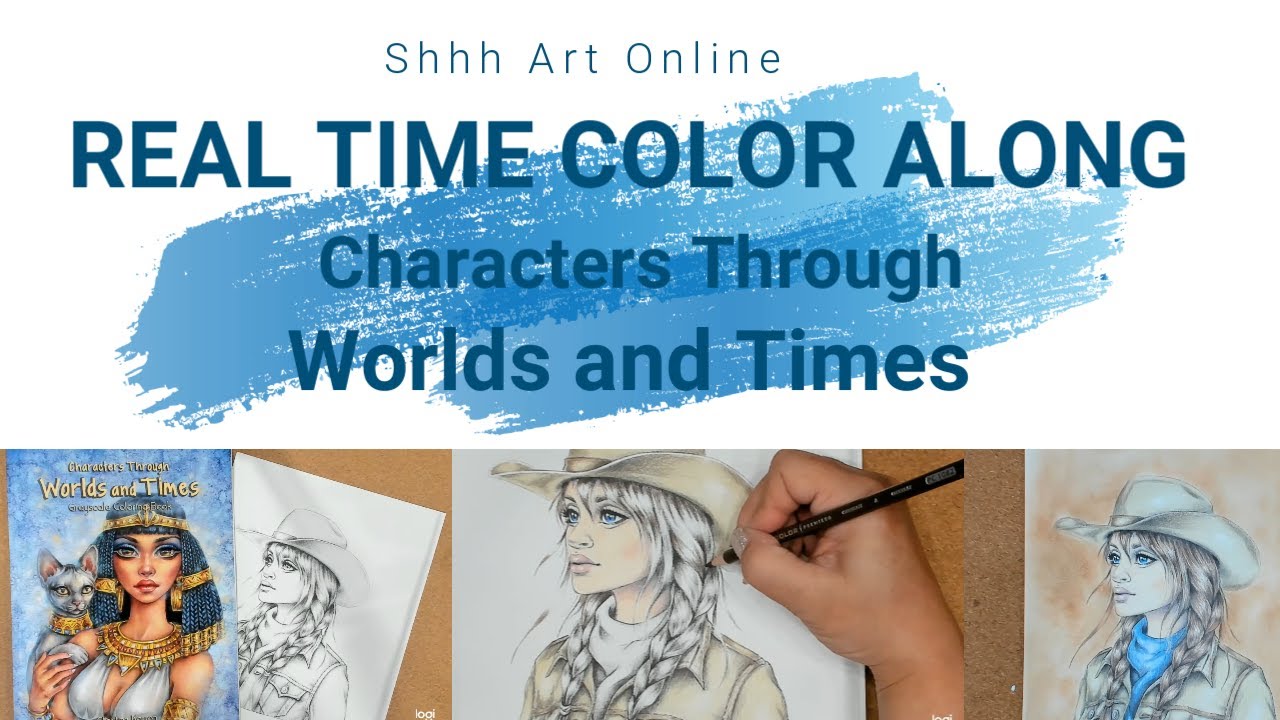 Real Time Color Along/Cowgirl/Characters Through World and Times / Christine Karron
