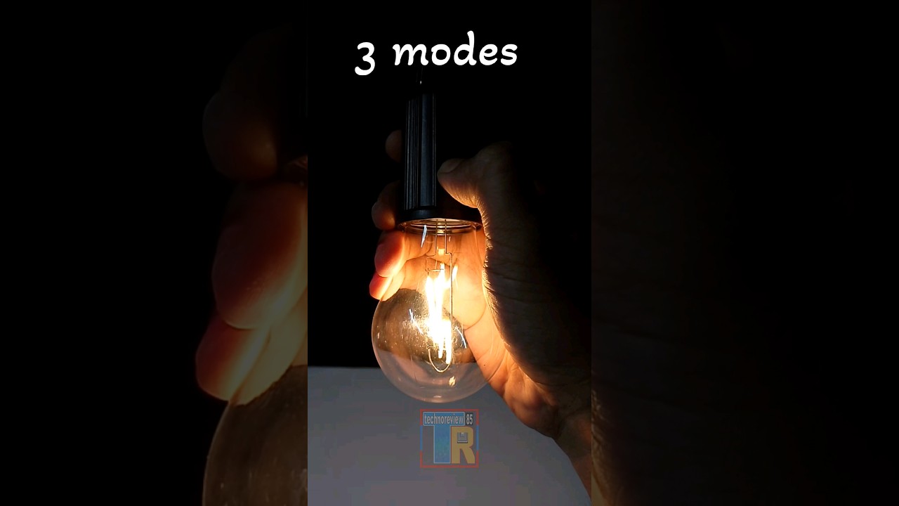 Amazing retro camping light