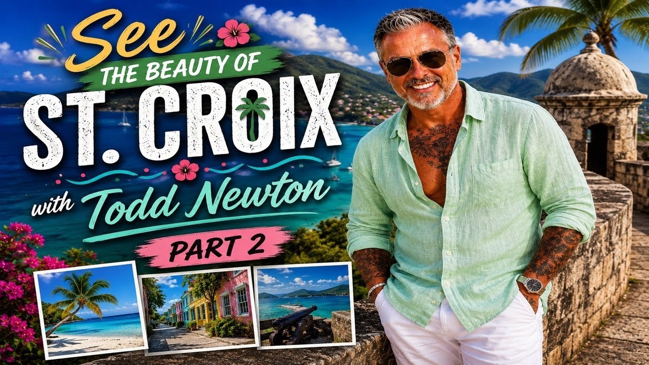 See The Beauty of ST. CROIX w/ The Tattooed Traveler Pt. 2