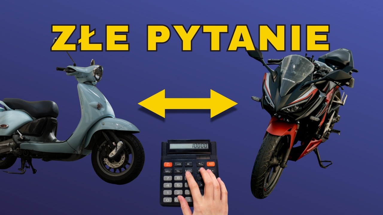 SKUTER 125 czy MOTOCYKL 125? Większość Ludzi wybiera źle