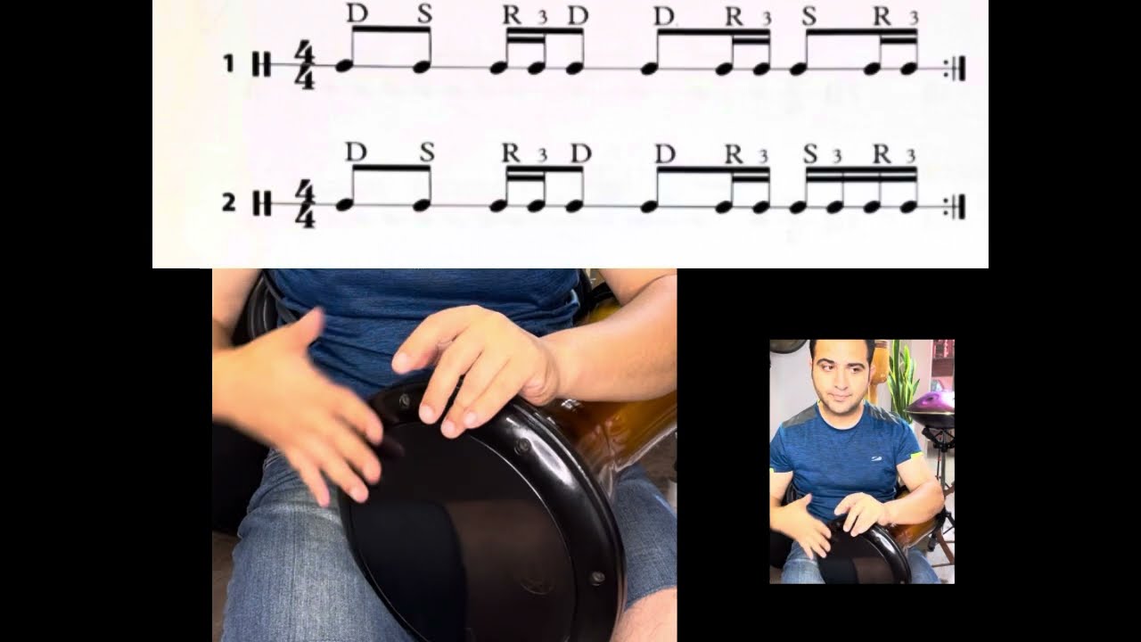 داربوکا جلسه 9 (مرسوم ترین ریتم) saidi