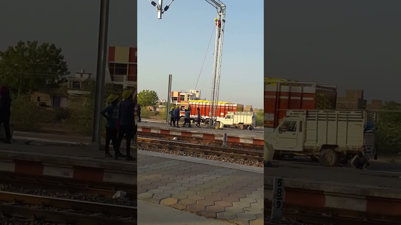 ✨Jalore Railway station eletrification update ✨
