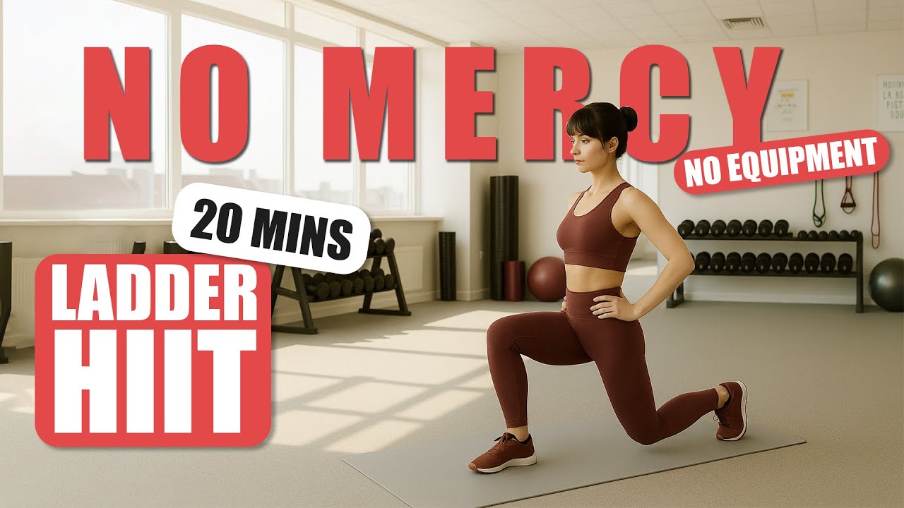 No Mercy 19-Min Ladder HIIT 💥 | Ultimate Full Body Burn!