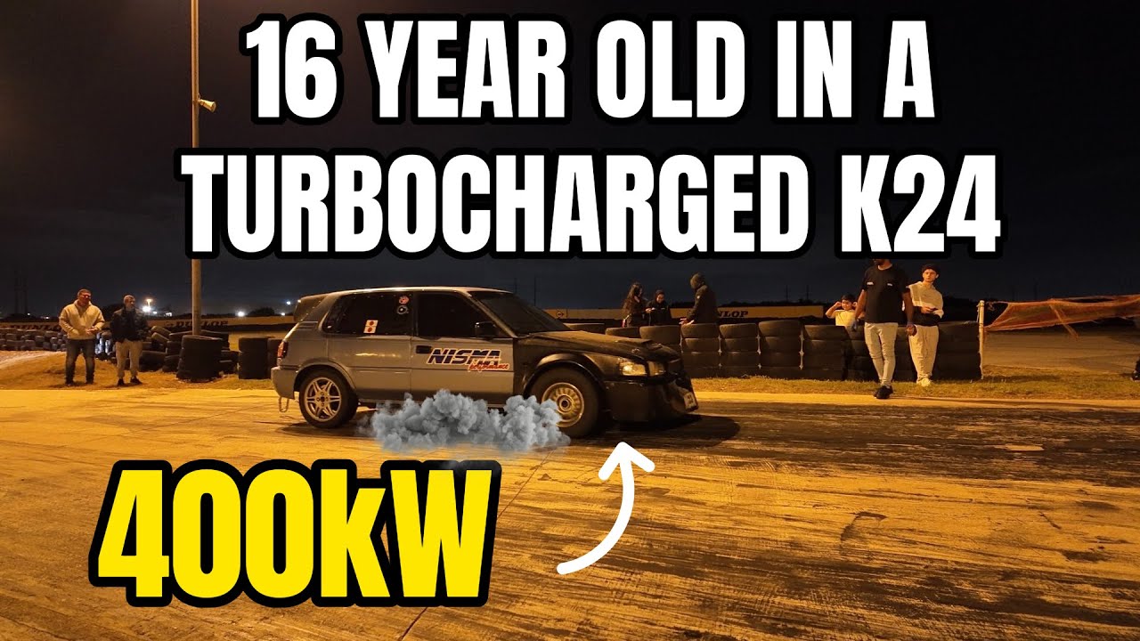 400kW Turbo KSeries hits drag strip | Scribante Drag racing 