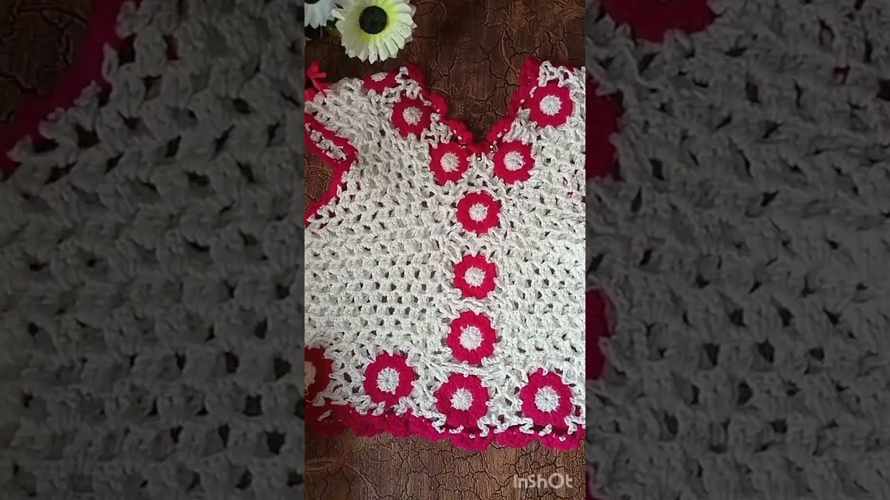crochet blouse for baby girl #shorts#crochetblouse