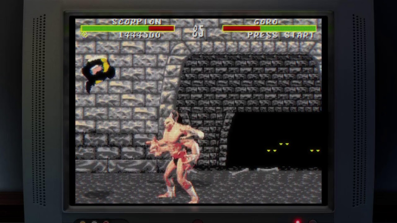 Mortal Kombat Scorpion Sega Genesis Playthrough