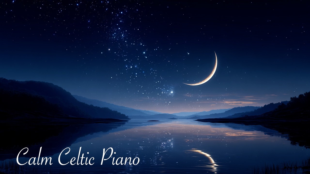[ケルトBGM] Gentle Celtic Piano for Relaxation | 星と月の祈り| 2 Hours |リラックス・作業・睡眠に