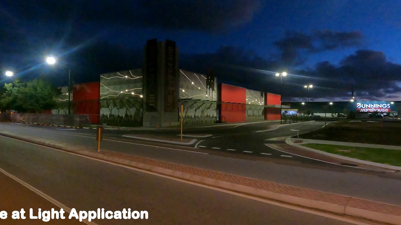 Midland Salesyard Artwork Lighting by Light Application