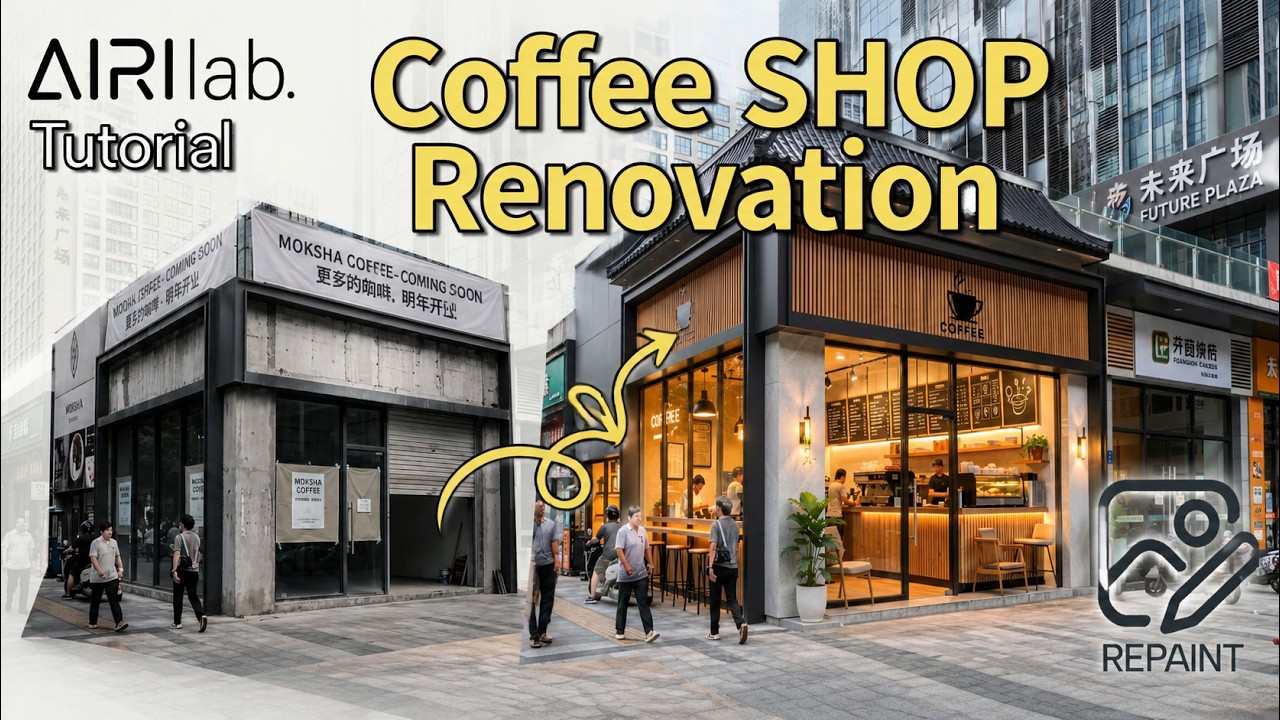 AIRIlab. Tutorial : Coffeeshop Renovation