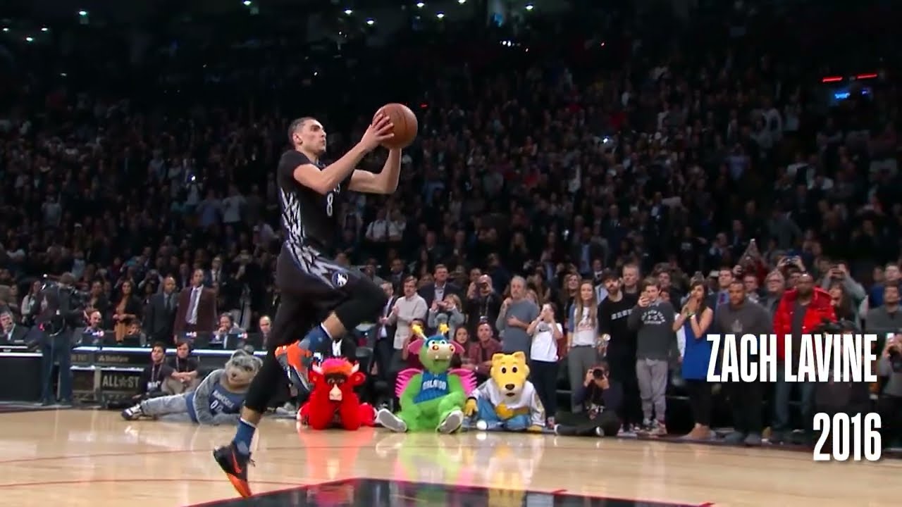 Las VOLCADAS m&aacute;s espectaculares desde la L&Iacute;NEA DE LIBRES | NBA All-Star
