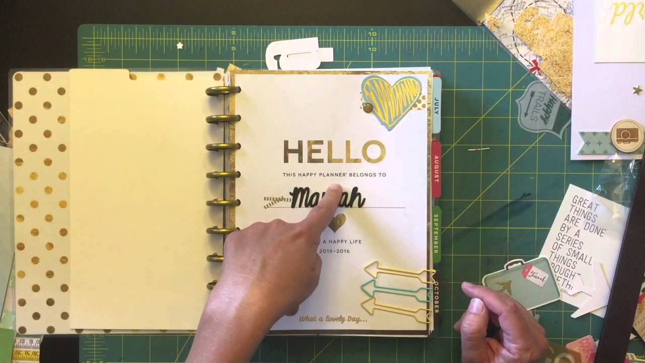 MAMBI Planner July Setup