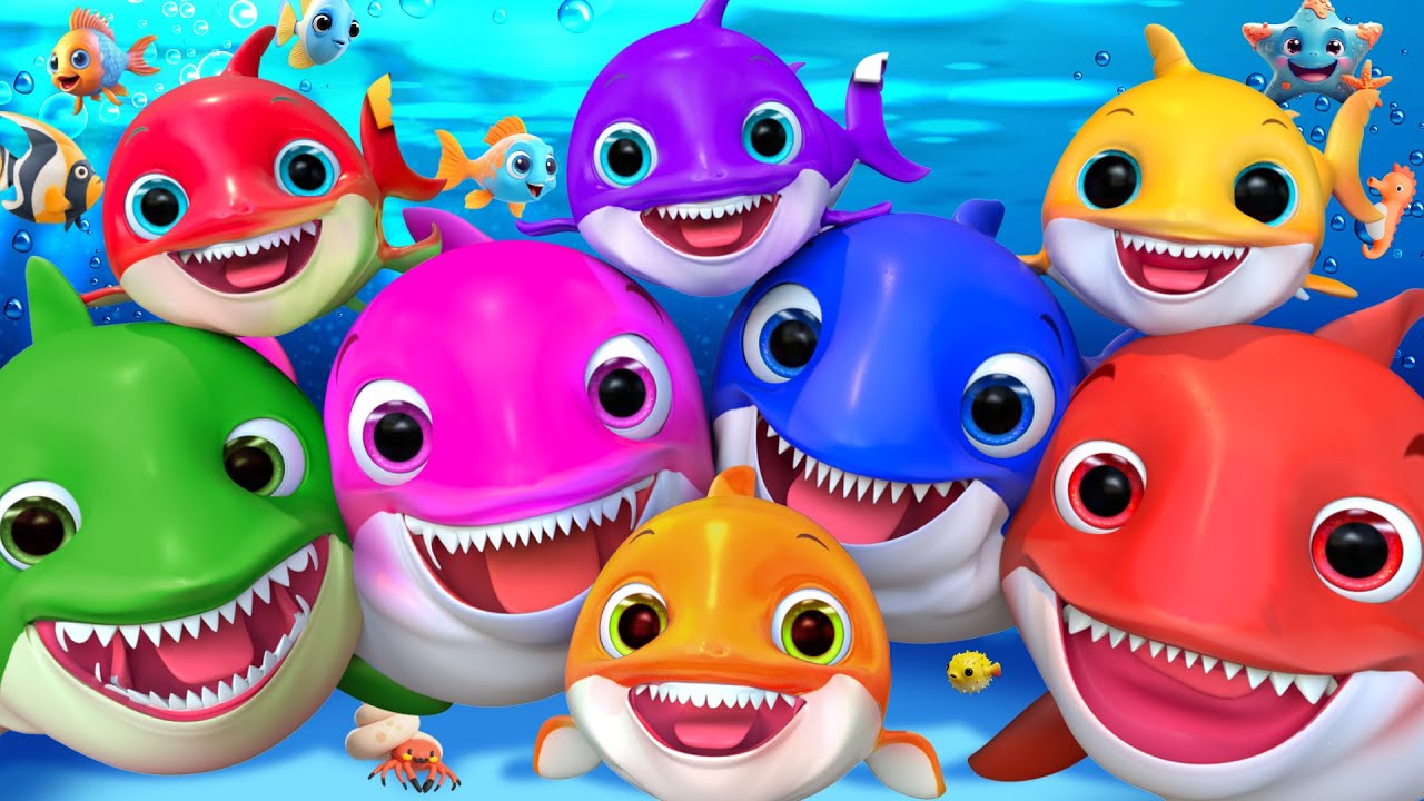 La Canzone di Baby Squalo | Canzoni per bambini | Filastrocche e canzoni per bambini | Super Luca