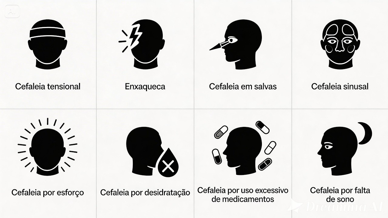 Cada Tipo de Dor de Cabeça Explicado
