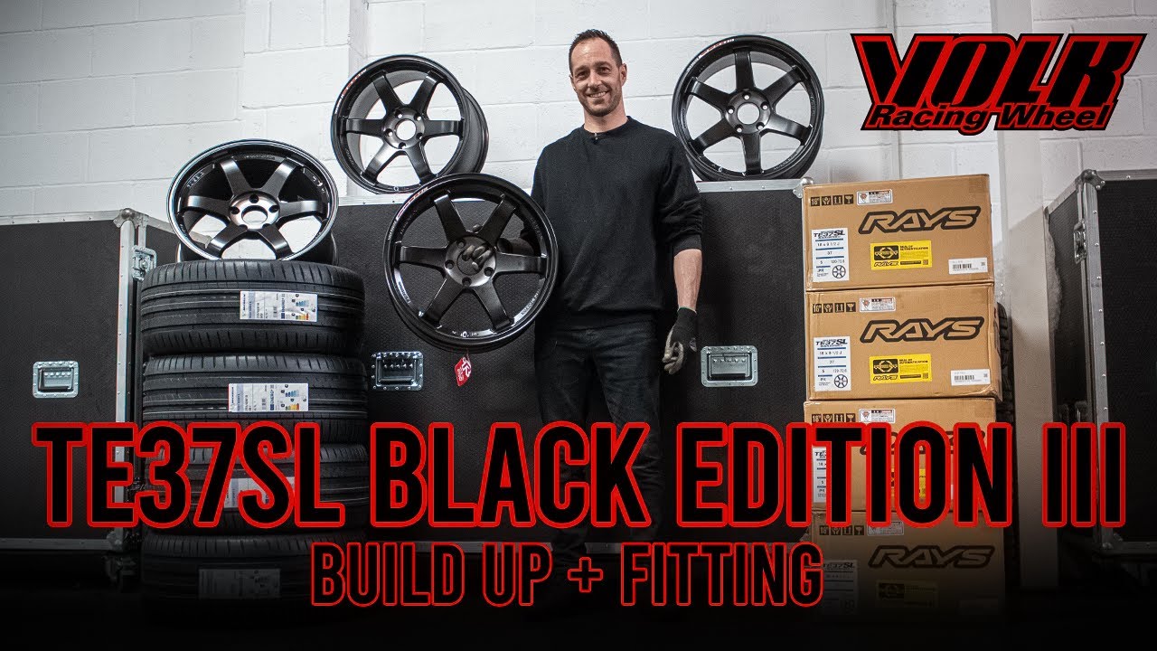Fitting the LAST TE37 SL Black Edition III's! | Dream Automotive