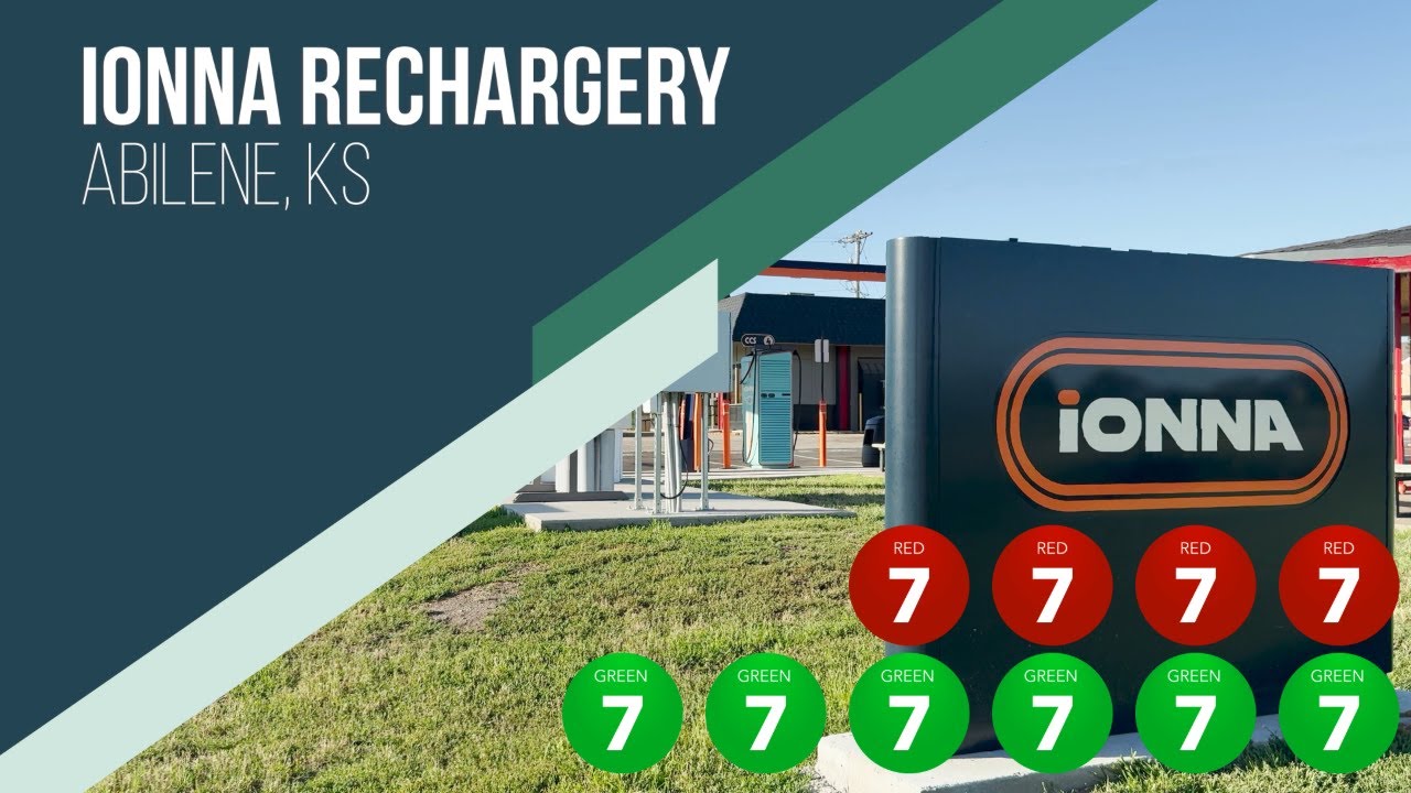 IONNA Rechargery Relay | Abilene, Kansas | Charging Site Review