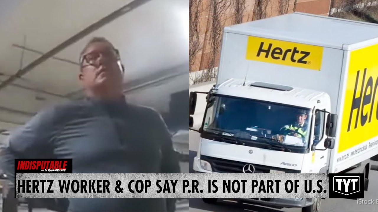 Нетерпимый работник Hertz и нетерпеливый полицейский утверждают, что Пуэрто-Рико не является част...