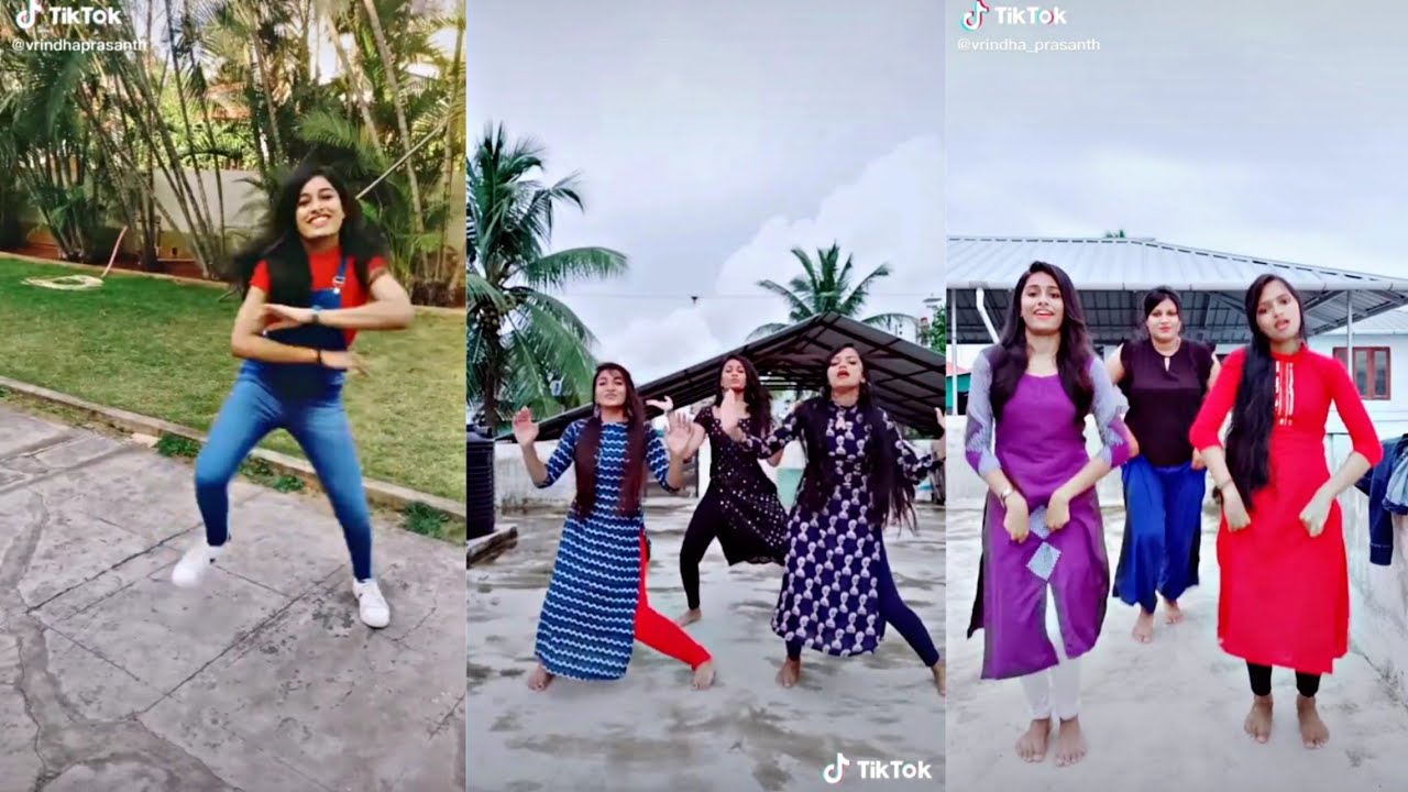 vrindha😍പൊളി dance 😍full energy 😘🥰tik tok dance😍full power