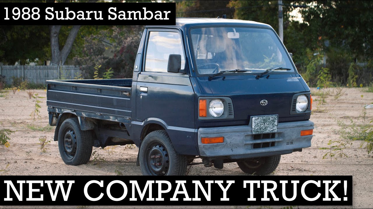 Buying, fixing, and driving a Subaru Sambar kei truck