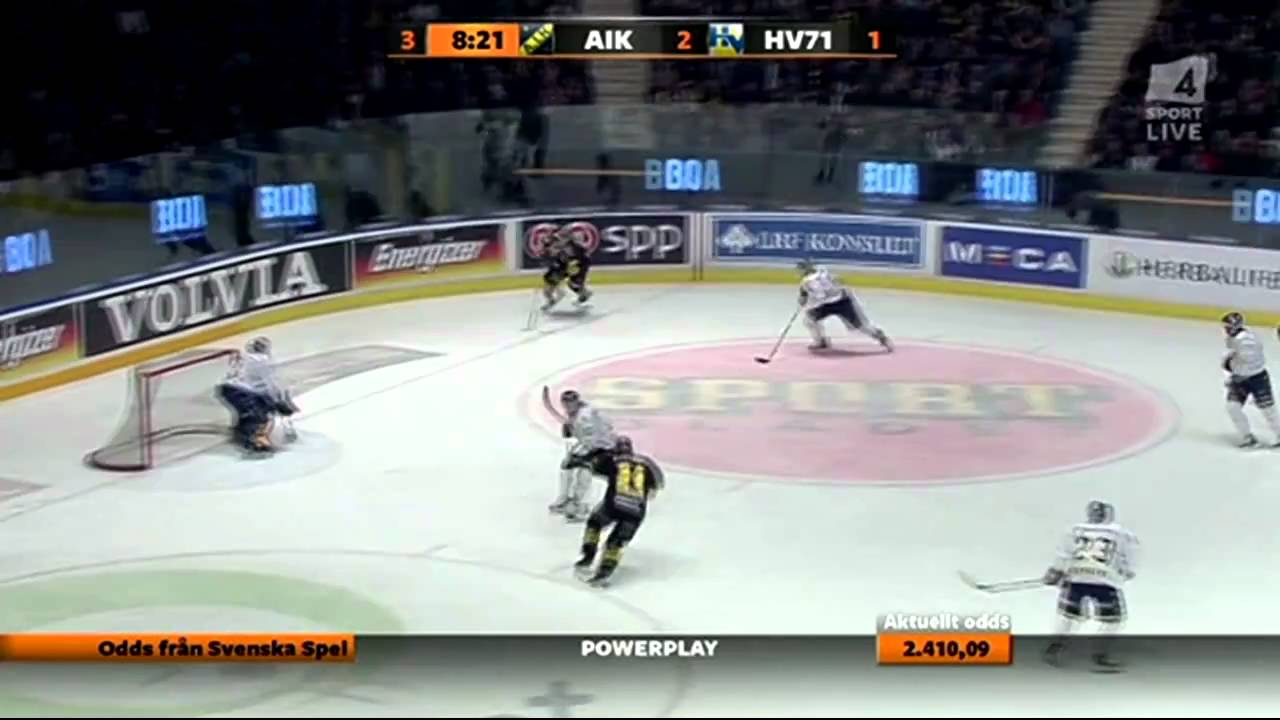 Kvartsfinal 4 - AIK 4 - 1 HV71 - Elitserien 2011 - (TV4 Sport-sändning)