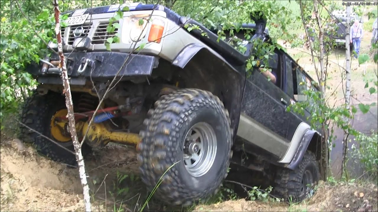 Nissan Patrol Y60 4.2D Jeep Cherokee XJ off-road