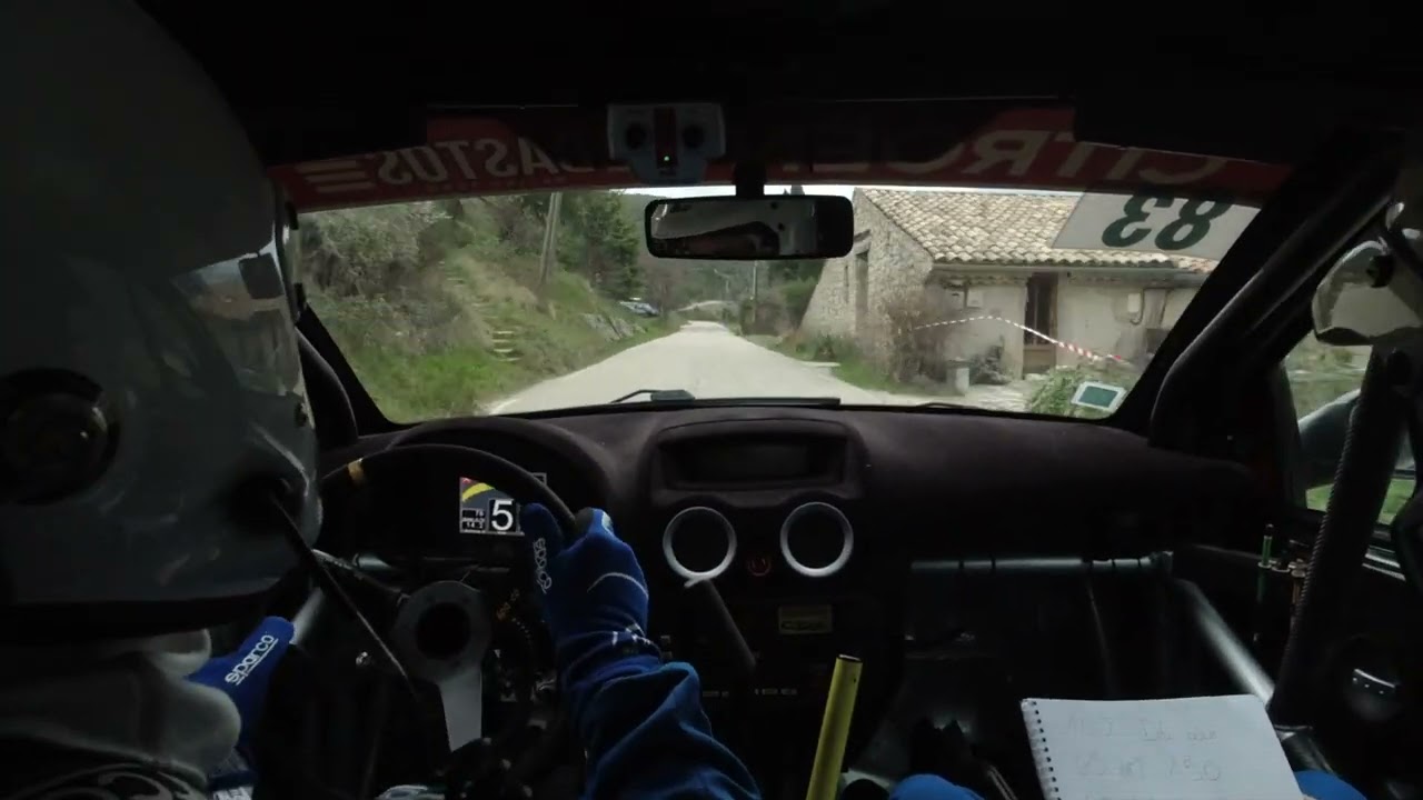 RALLYE DE VAISON 2024 ES2 FONTAUBE C2 R2 - IMBERT J. et FABIANI V.
