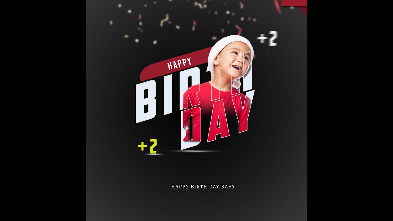 SIDEE LOO SAMEEYA BIRTHDAY POSTER IN ADOBE PHOTOSHOP