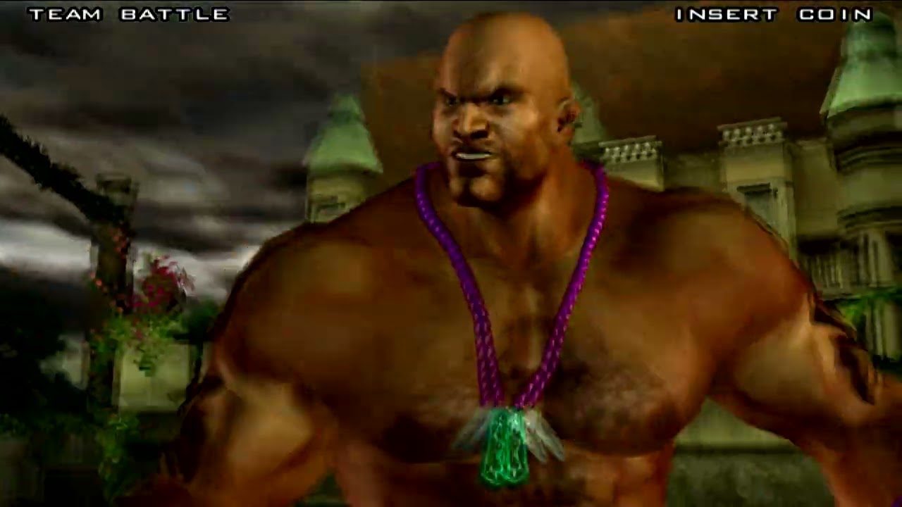 Tekken 5: 2x Team Battle Mode [Hard] Part 4 - PC PS2 PCSX2 Emulator [1080p to 2160p 4k] #4