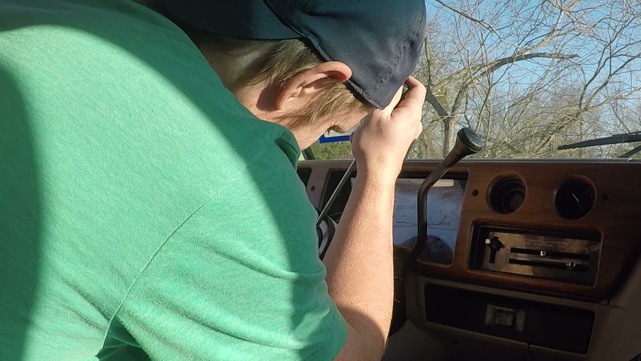 Fixing the turn signal switch on a 1995 Chevy G20 van.