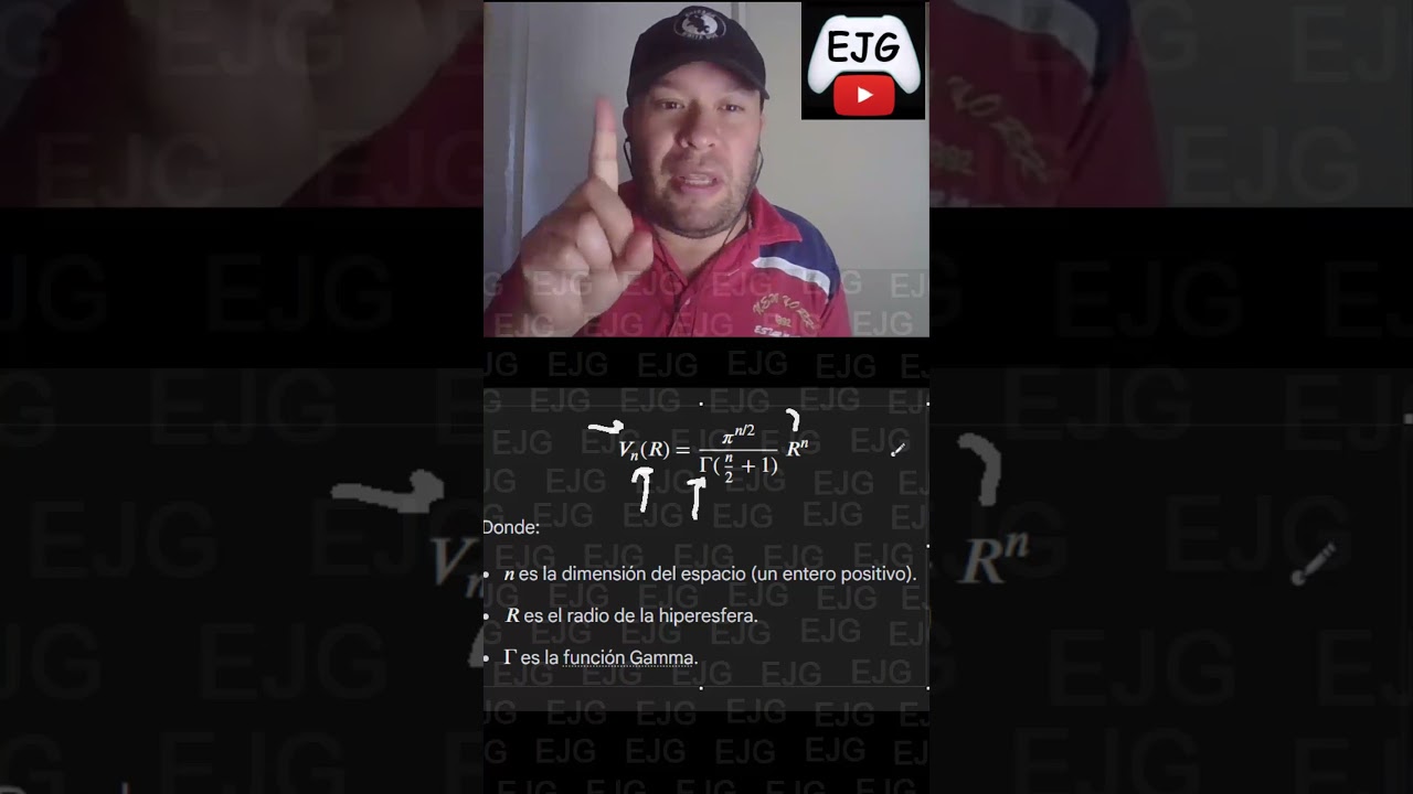🌐​¿Una esfera en 4 dimensiones? ¿Volumen? ¿Dibujo?📐​