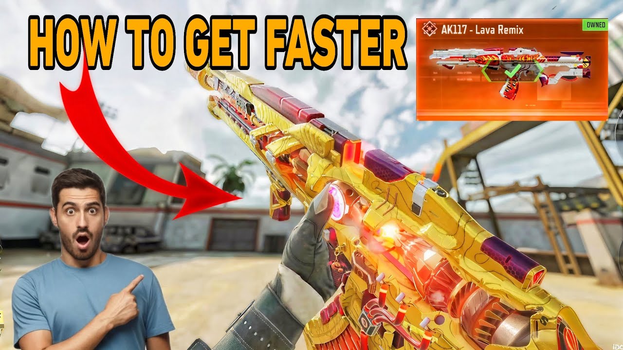 How To Get Faster AK117 Mythic Shards | COD Mobile AK117 mythic gun skin