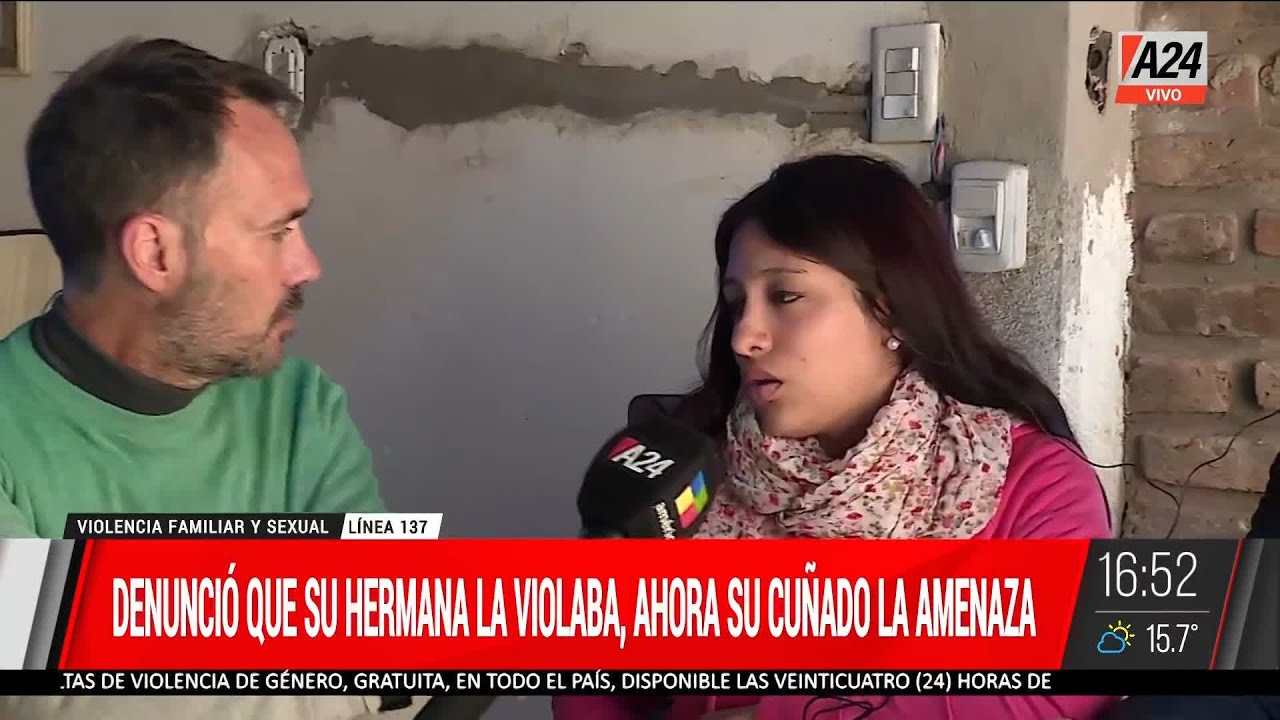Noelia denunció que su hermana la violaba. Ahora, su cuñado la amenaza