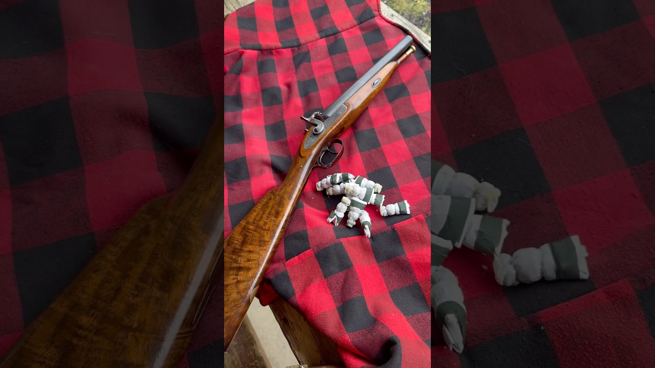 Double barrel 12 gauge muzzle loader &ldquo;blanket gun&rdquo; or &ldquo;coach gun&rdquo;