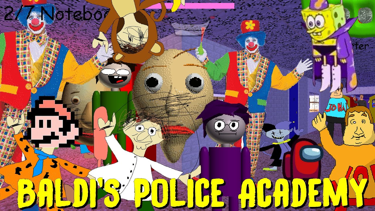 Baldi's Police Academy - Baldi's Basics Mod