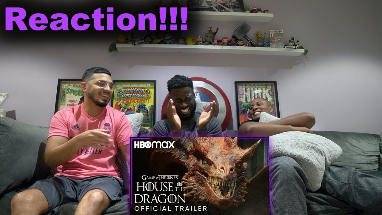 House Of The Dragons Official Trailer Reaction