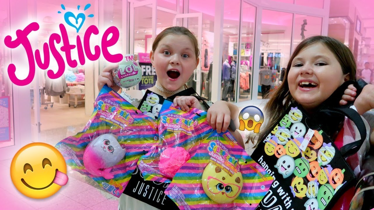 NEW JUMBO SQUISHIES AT JUSTICE!!!! OMG!