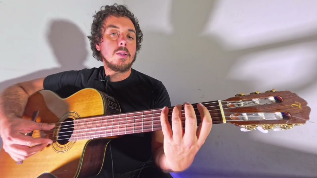 Lezioni di chitarra - Il primo esercizio - Il Ragno