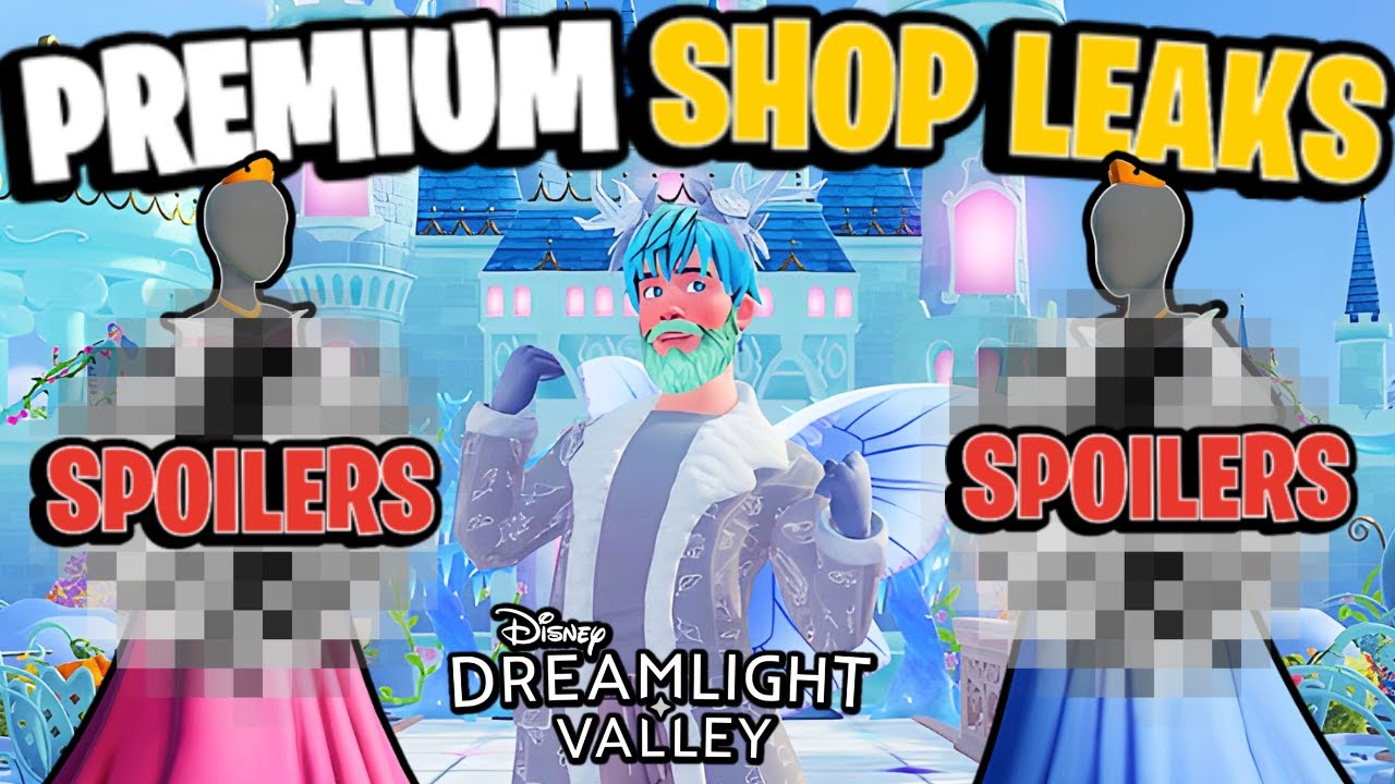 Premium Shop LEAKS [All Houses & Items REVEALED] | Dreamlight Valley The Winter Ball