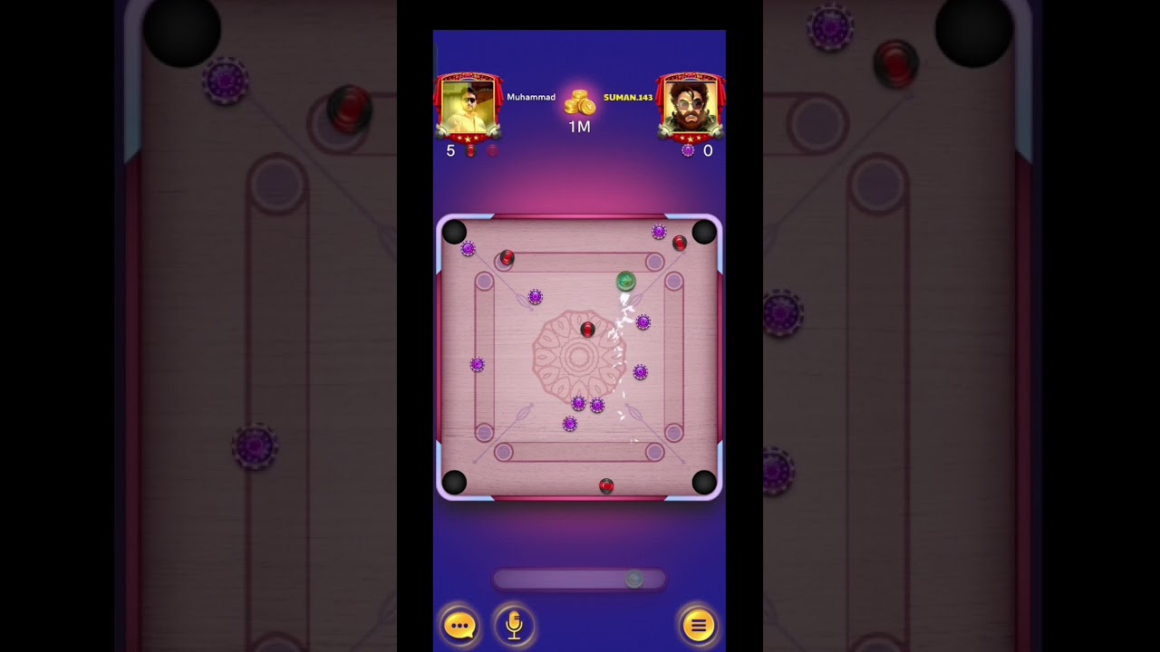 🔥 Fabulous Break to finish in Singapore Table 💥 #muhammadhawaiigaming #carrompool #muhammadhawaii
