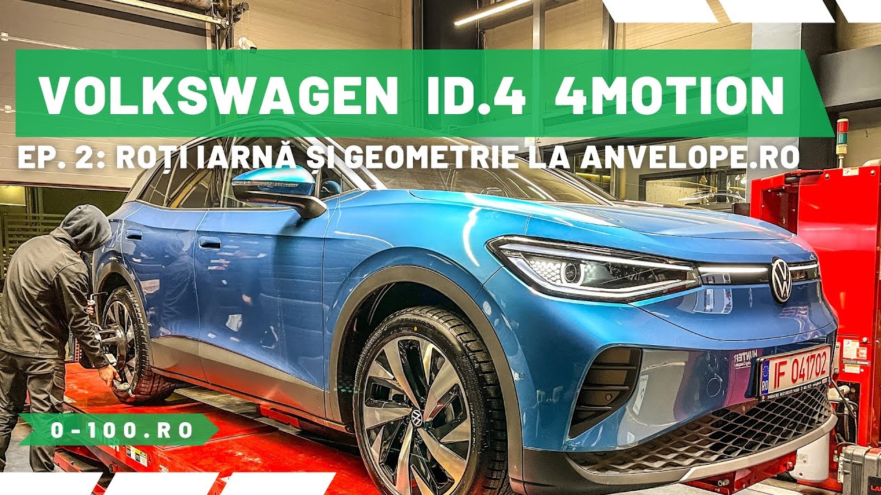 Volkswagen ID.4 - Roți de iarnă și geometrie la anvelope.ro / ep. 2