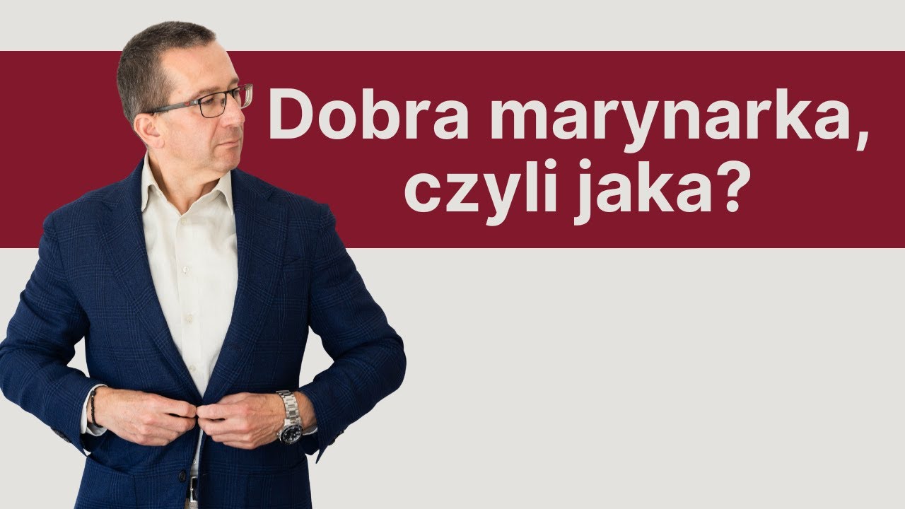 PORADNIK: Jak rozpoznać dobrą marynarkę?