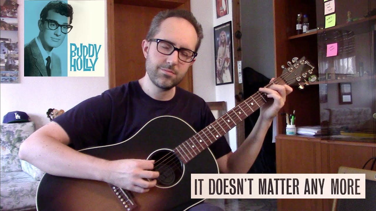 Buddy Holly | It Doesn't Matter Anymore | Acoustic Guitar